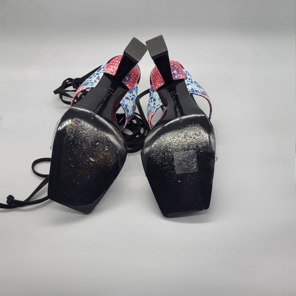 Marcell Von Berlin Python Embossed Plexi Strap La… - image 6